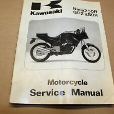 Kawasaki '86-'87 Ninja 250 R/GPZ250R Factory Service Manual Repair Book OEM