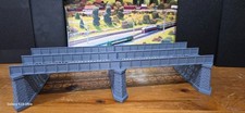 Iron Girder Bridge N Gauge Double Track Model Railway Train Layout 1:148 Scale