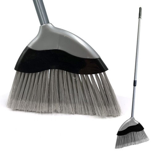 Telescopic indoor broom angled - telescopic,