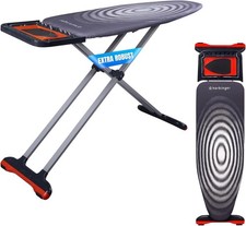 Extra Wide XL Surface Ironing Board 127x46cm | Steam Unit Holder, Non-Slip Feet.