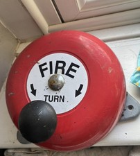 Vintage Fire Station Bell hand