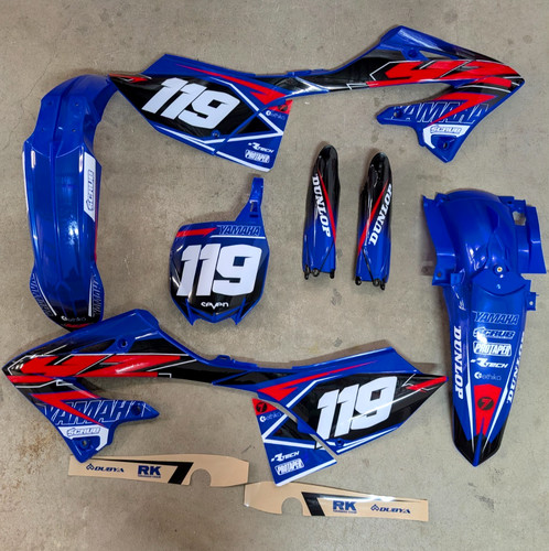 Plastics graphics yamaha - graphics,