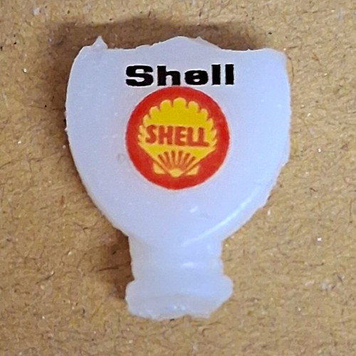 Plastic shell petrol - shell, pump