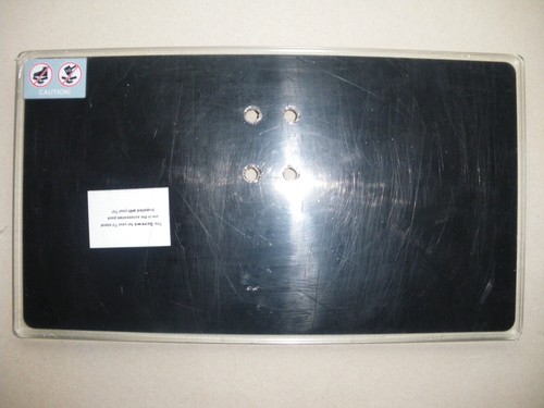New black glass base - glass, tv