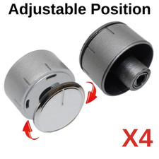 SAMSUNG INOX COOKER OVEN HOB CONTROL KNOBS - ADJUSTABLE POSITION