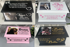 Pet Ashes casket with Photo