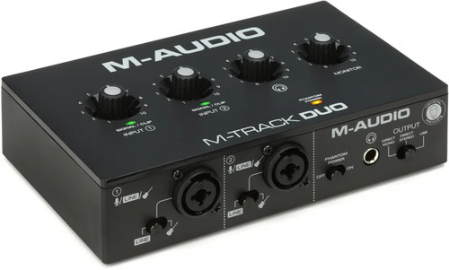 Audio track duo usb - m-track,