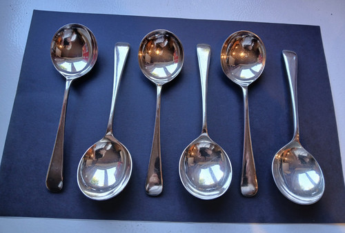 Quality vintage soup - quality, spoons