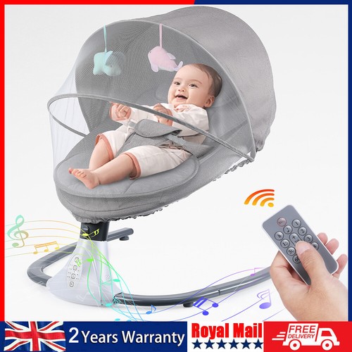 Bluetooth electric baby swing - electric,