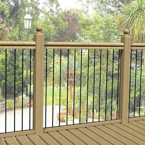 Wrought iron fence panel - fence,
