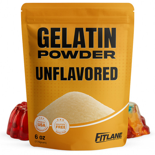 Gelatin powder unflavored oz - gelatin,