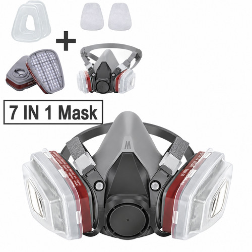 Respirator mask half - 7, in