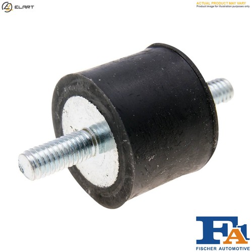 Rubber mount muffler - 2x,