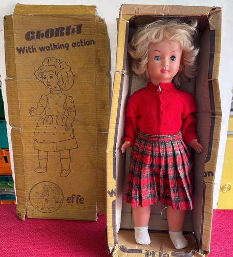 Vintage doll circa 1970s effe - doll,