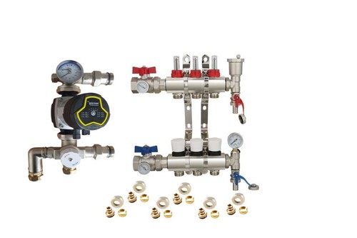 Underfloor heating port - heating,
