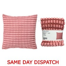 IKEA SVARTPOPPEL Light Pink Cushion Cover 50cm x 50cm 100% Cotton New