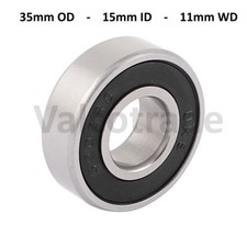 Front Wheel Bearing fits Vespa ET2 ET4 LX LXV GT GTS GTV (35 x 15 x 11)  6202rs