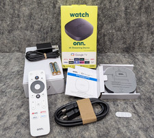 🔥NEW ONN Google TV 4K HD Streaming Box Voice Control Google Assistant 110125667