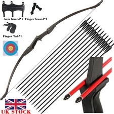 Archery 57" Takedown Recurve Bow 20-40lbs RH/LH Bow Beginner Practice Hunting