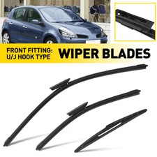x3 Windscreen Wiper Blades For