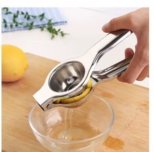 Lemon Squeezers Juicer Manual Press Stainless Steel Lime Citrus Fruit Extractor