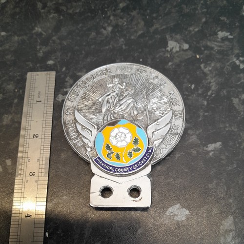 Vintage solid chrome enamel - vintage, &