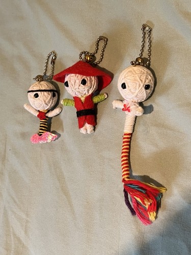 Set handmade voodoo doll - 3,