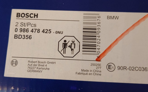 New bosch bmw e39 series - 5,