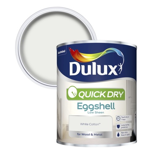 Dulux quick dry eggshell 750ml - dry,