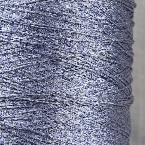 Blue silver silky shiny 4 - silver,