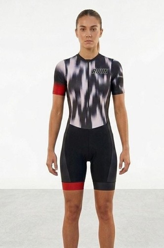 Women cycling trisuit half - cycling,