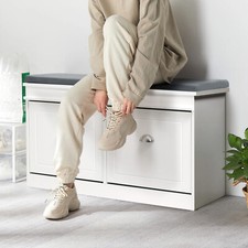 Shoe Storage Bench Hallway