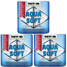 Thetford Aqua Soft 12 Roll Pack Toilet Paper Tissue Porta Potti Chemical Toilets