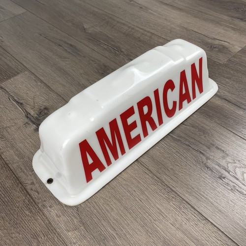 Vintage american taxi cab roof - american,