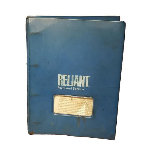 Reliant regal workshop manual - workshop,