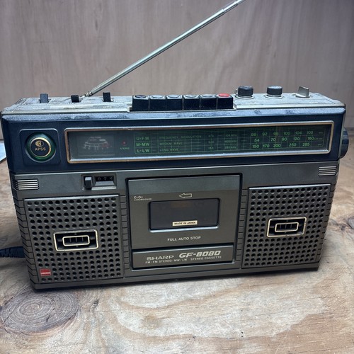Sharp 8080e boombox radio - gf-8080e,