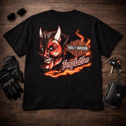 Harley davidson vtg black - black, wolf
