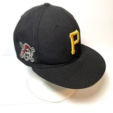 New Era MLB Pittsburgh Pirates Snap-back Baseball Cap Hat, Size Medium-Large