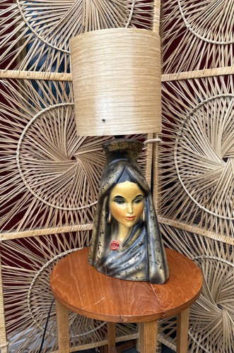 Vintage chalk ware spanish - vintage,