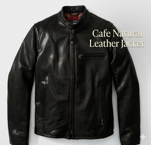 Men cafe racer - men’s, natural
