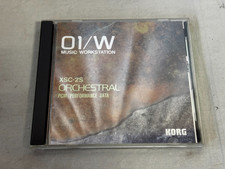 KORG 01/W PCM PERFORMANCE DATA XSC-2S ORCHESTRAL w/ case