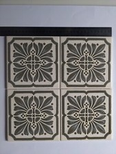  VINTAGE 1970s RETRO, Pilkingtons  WALL TILE, 152mm SQUARE SUPER RARE 