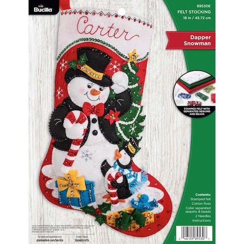 Bucilla felt christmas - 18",