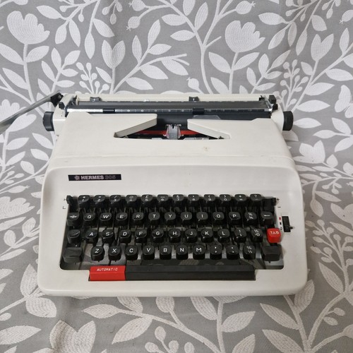 Hermes 305 vintage typewriter - hermes,
