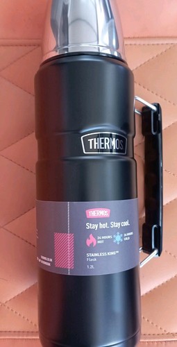 Thermos stainless king black - thermos,