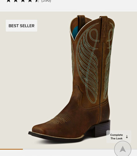 Ariat round western riding - round,