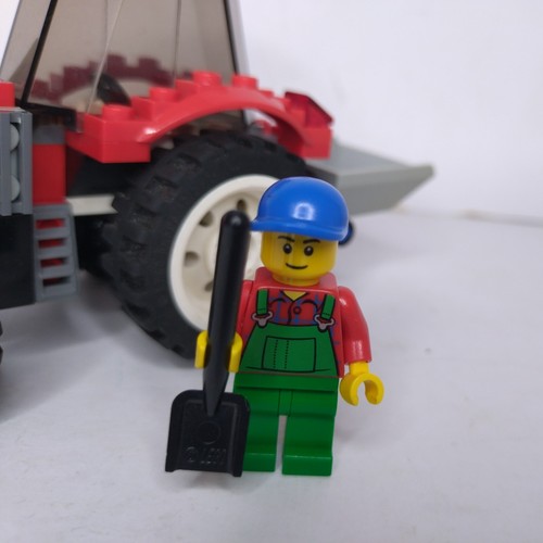 Lego city red farm - city, tractor