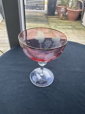 VINTAGE CRANBERRY GLASSES -