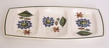 Vintage Royal Worcester Palissy England Ceramic Nibbles Serving Platter Plate