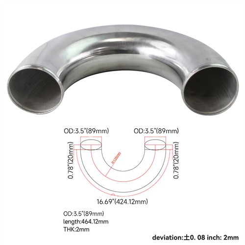 Universal 89mm inch 180 - universal, 3.5"
